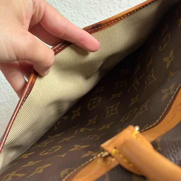 LOUIS VUITTON Monogram Deauville Handbag - Picture 11 of 15